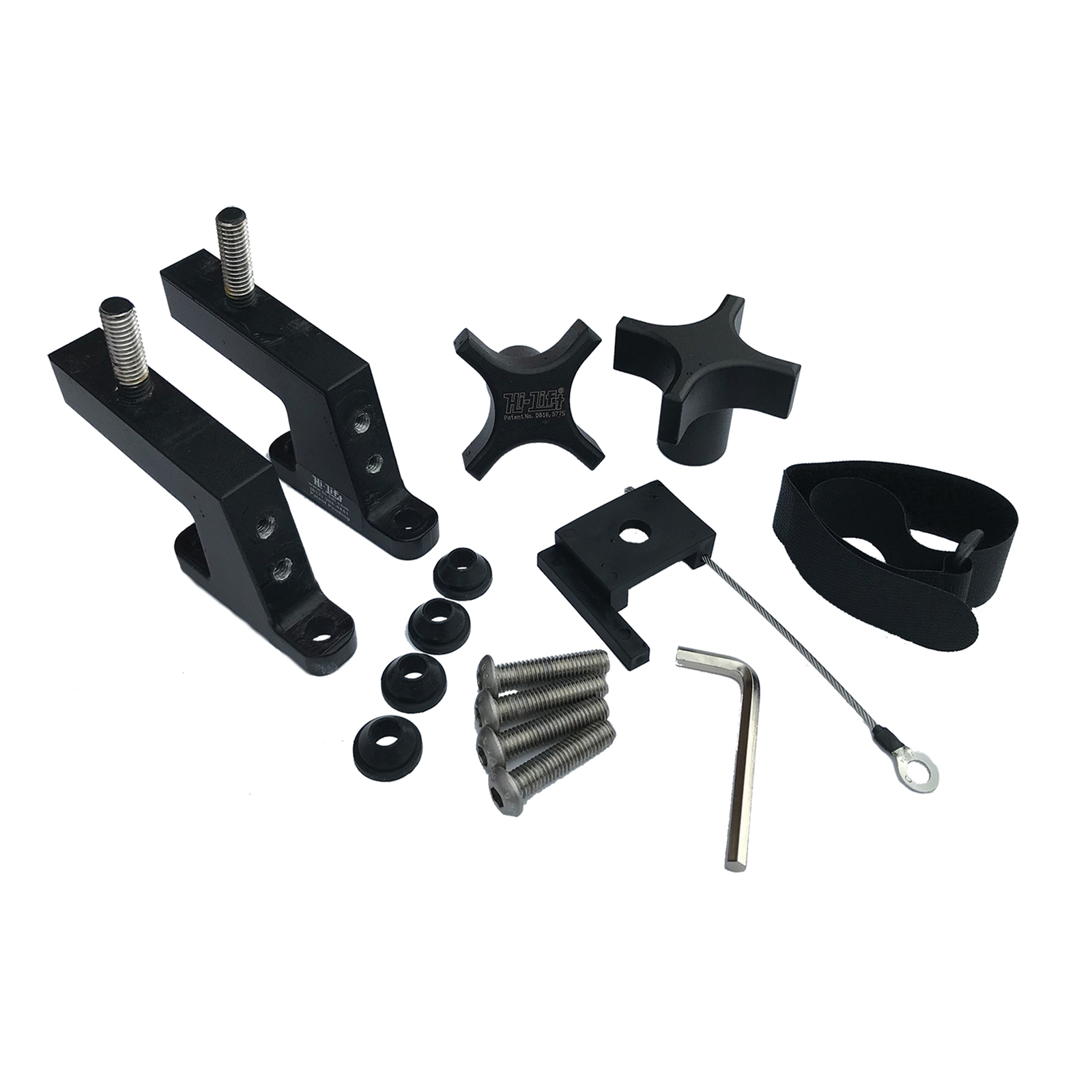 Hi-Lift Jack HM-900 Hood Mount for Jeep Wrangler (2013 - Present) and Gladiator image 4